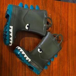 Boys Dinosaur Rain Boots